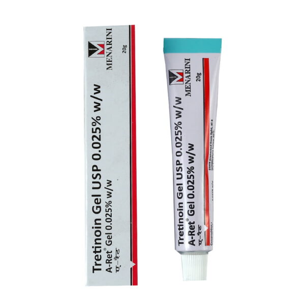 Tretinoin Gel 0.025 (Retin A) | A ret