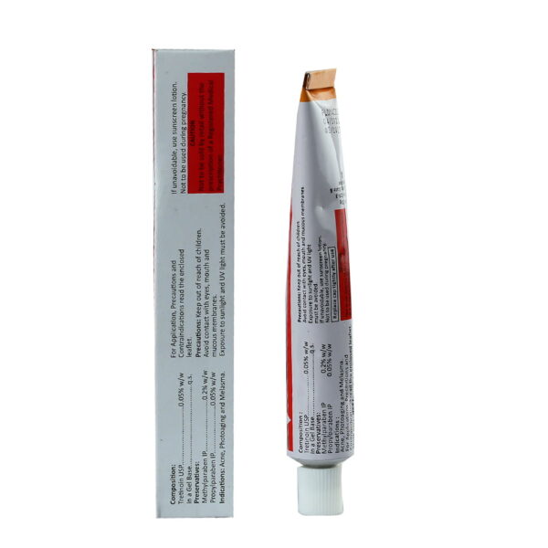 A Ret Tretinoin Gel 0.05 - Image 2